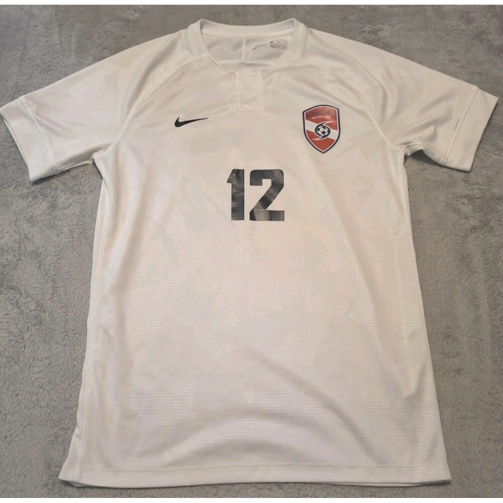 Nike Dri Fit Hurricanes Soccer Club Polo Jersey Sportswear Men's Size Medium